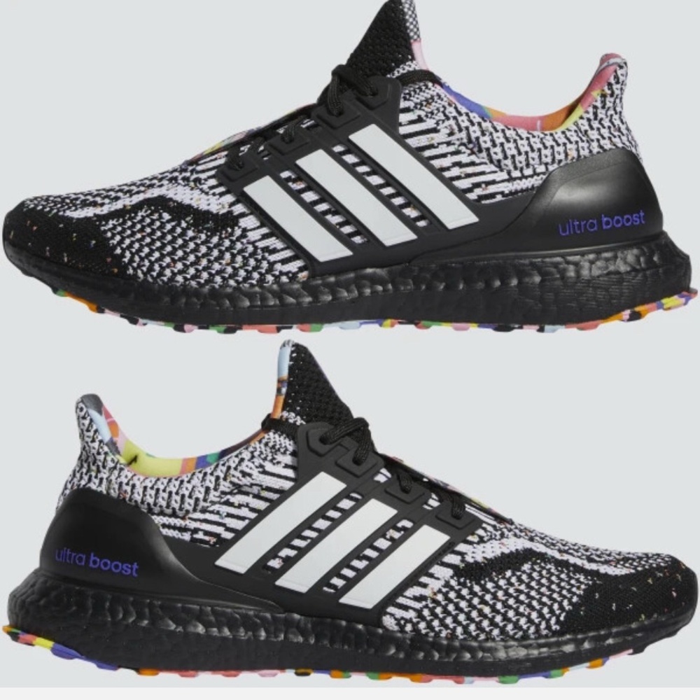 Adidas Kris Andrew’s Smalls Ultraboost 5.0 DNA ‘Pride’ Black multicolor. SZ 12.5